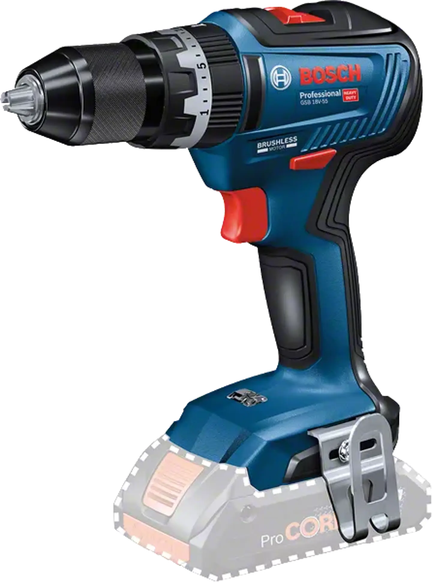 Aparafusadoras com percussão sem fio GSB CLICK & GO 18V BOSCH 6