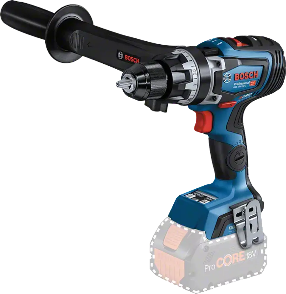 Aparafusadoras com percussão sem fio GSB CLICK & GO 18V BOSCH 10