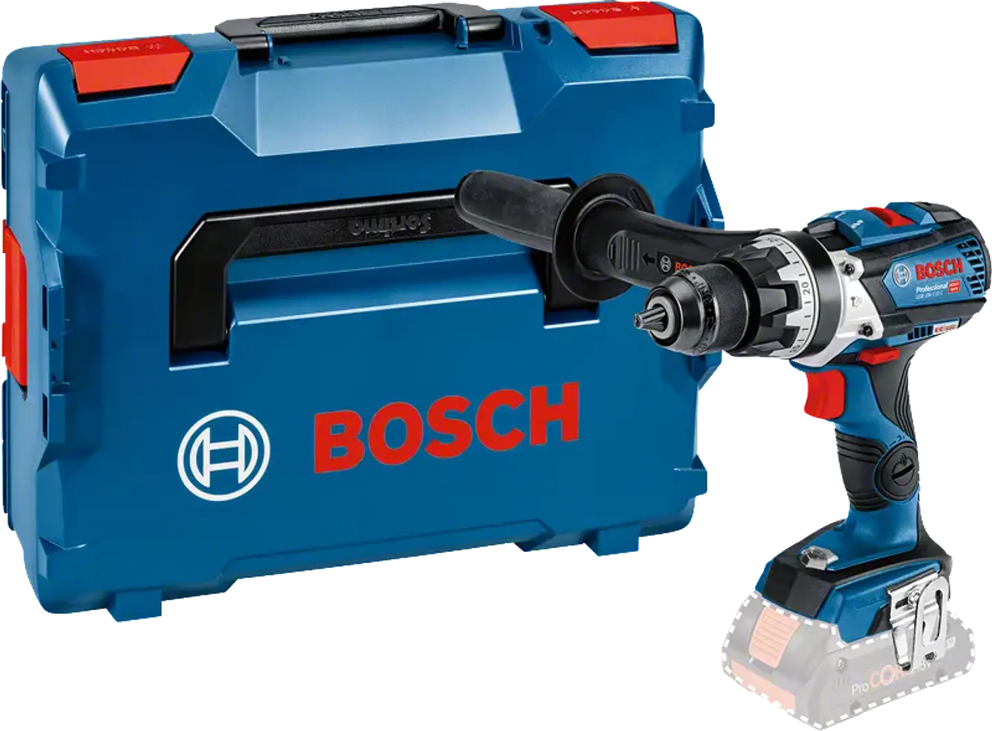 Aparafusadoras com percussão sem fio GSB CLICK & GO 18V BOSCH 9
