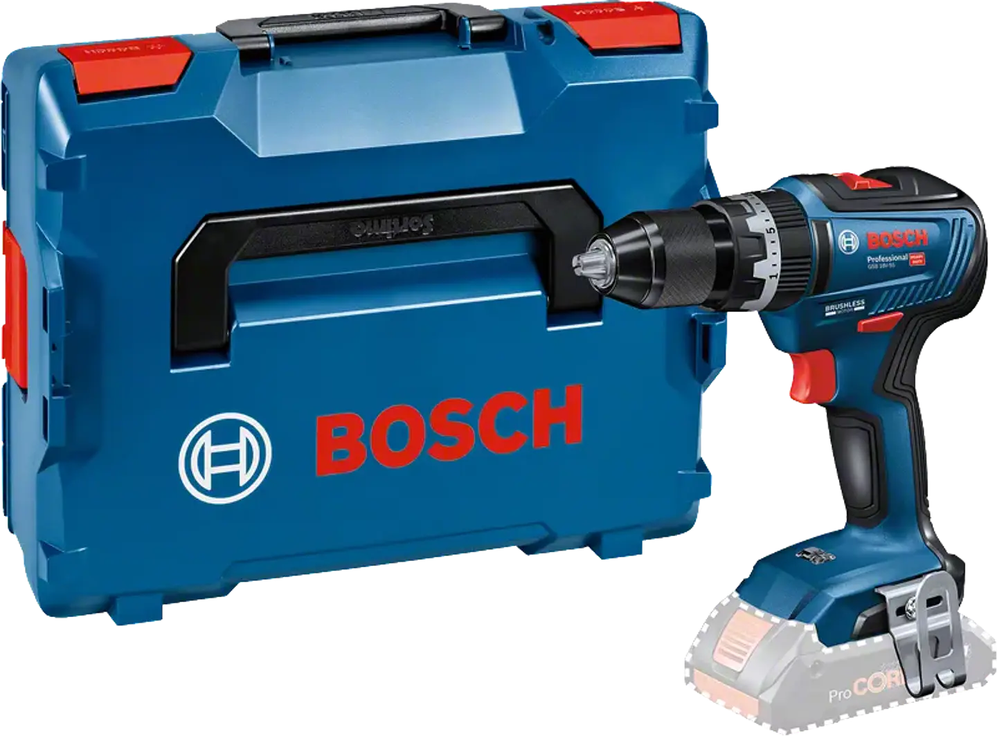 Aparafusadoras com percussão sem fio GSB CLICK & GO 18V BOSCH 13