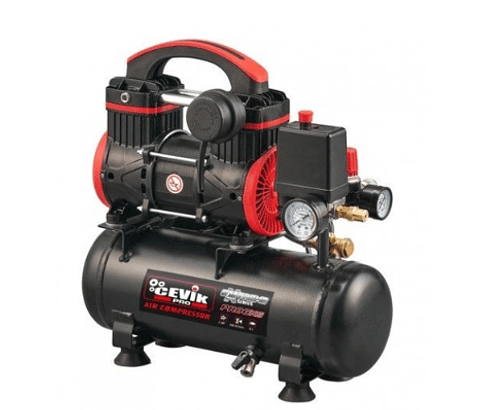 Compressor Silencioso sem Óleo 1.0 Hp 6 LT PRO EXTREME CA-PRO6XS CEVIK PRO