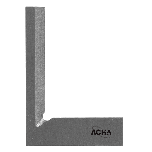 Esquadro Temperado de Aço Inox DIN875/00 para Fabricantes de Matrizes ACHA 1