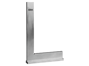 Esquadro em Aço Carbono Liso com Base DIN875/0 ACHA