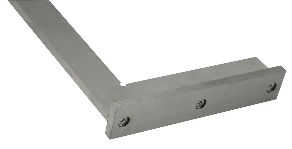 Esquadro Precisão Aço Carbono Liso com Base DIN875/1 ACHA  2