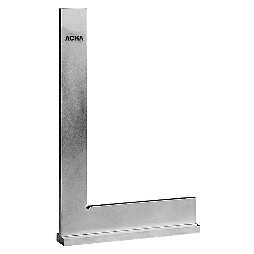 Esquadro Precisão Aço Carbono Liso com Base DIN875/1 ACHA  1