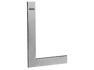 Esquadro Temperado em Aço Inox Liso DIN875/2 ACHA  