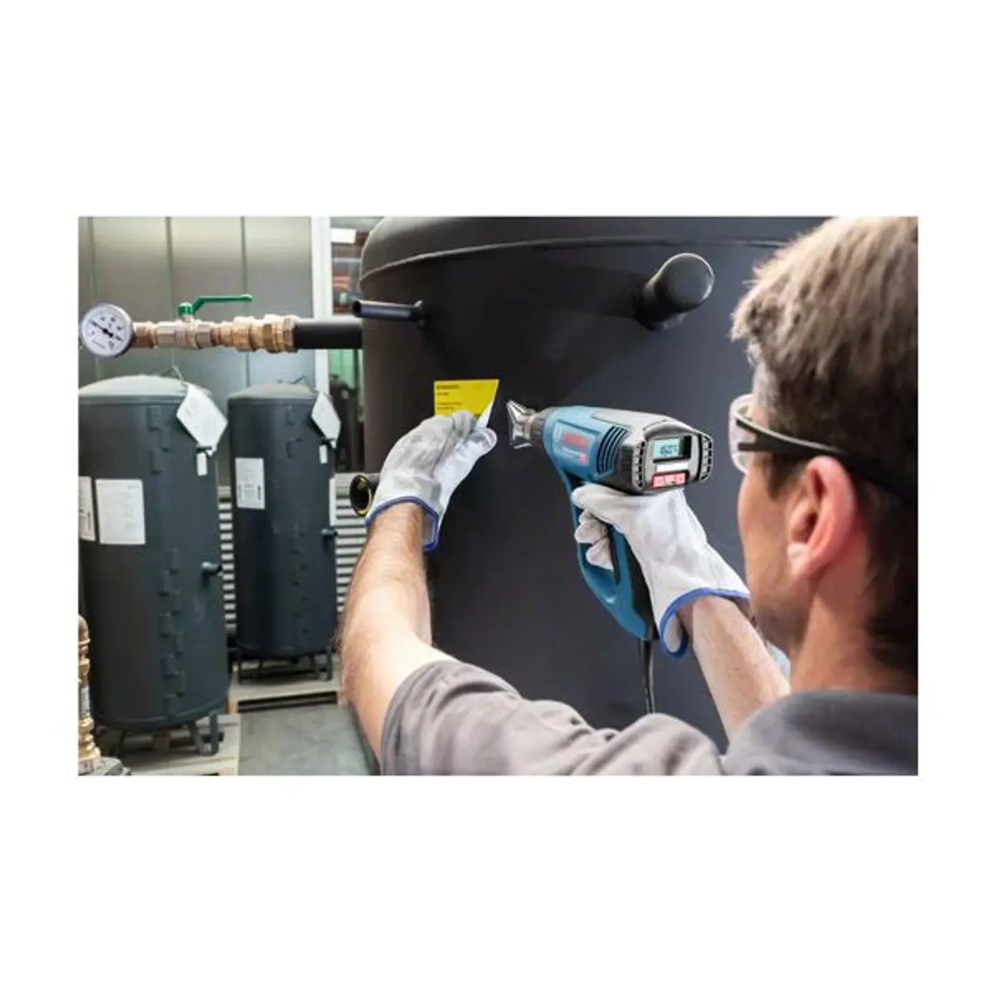 Soprador de ar quente GHG 23-66 com Mala L-BOXX + ACC BOSCH 6