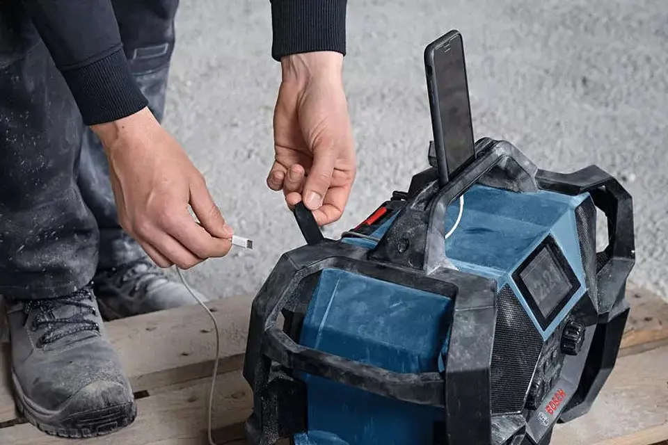 Radio sem fio com Bluetooth GPB 18VH-6 SRC BOSCH 3