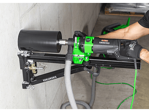 Kit Maquina de Perfuração a Seco Diamante com impacto Macio + Coluna DSE 162 EIBENSTOCK 