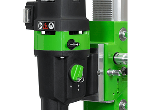 Kit Maquina de Perfuração a Seco Diamante com impacto Macio + Coluna DSE 200 EIBENSTOCK 