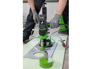 Maquina de Perfuração + Coluna com Ventosa para Cerâmicos EFB 125 P Set EIBENSTOCK