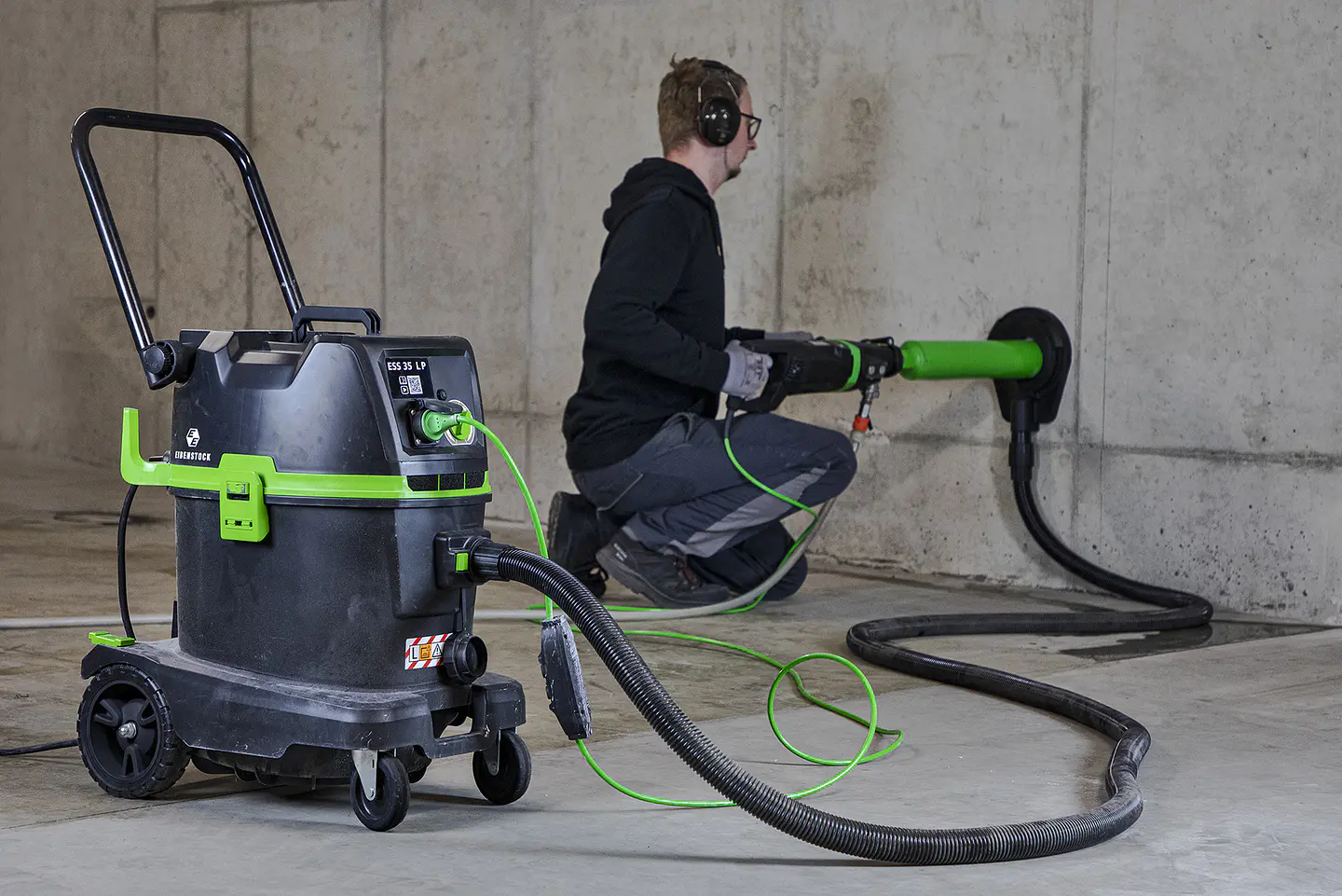 Aspirador a Seco ou Húmido com Limpeza Automática ESS 35 LP EIBENSTOCK 3