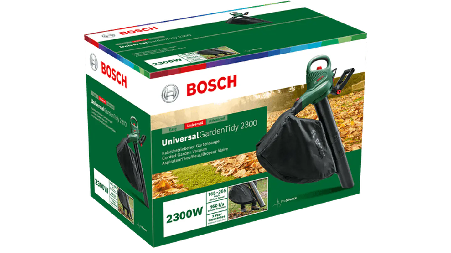 Soprador e aspirador com fio UniversalGardenTidy 2300 BOSCH DIY 3