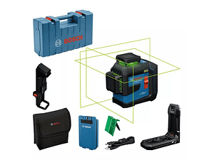 Nivel laser 3 Linhas Verdes GLL 80-33 G BOSCH