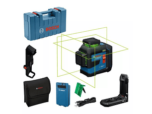 Nivel laser 3 Linhas Verdes GLL 80-33 G BOSCH