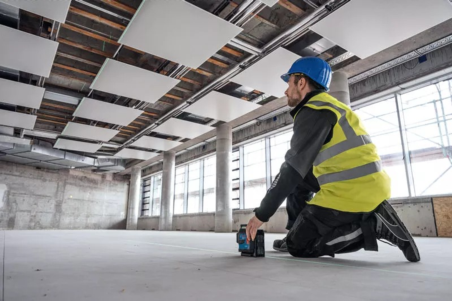 Nivel laser 3 Linhas Verdes GLL 80-33 G BOSCH 6