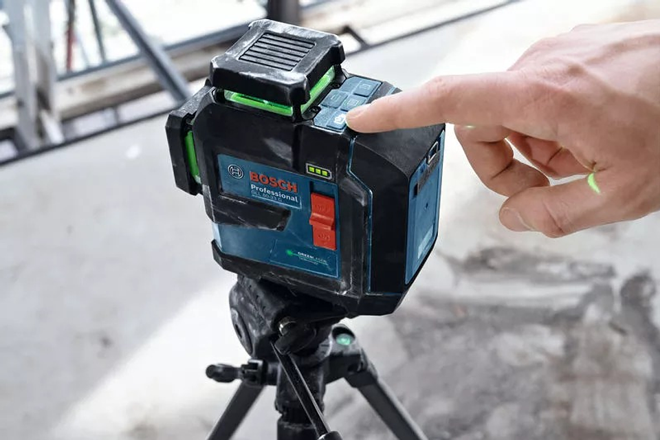 Nivel laser 3 Linhas Verdes GLL 80-33 G BOSCH 10