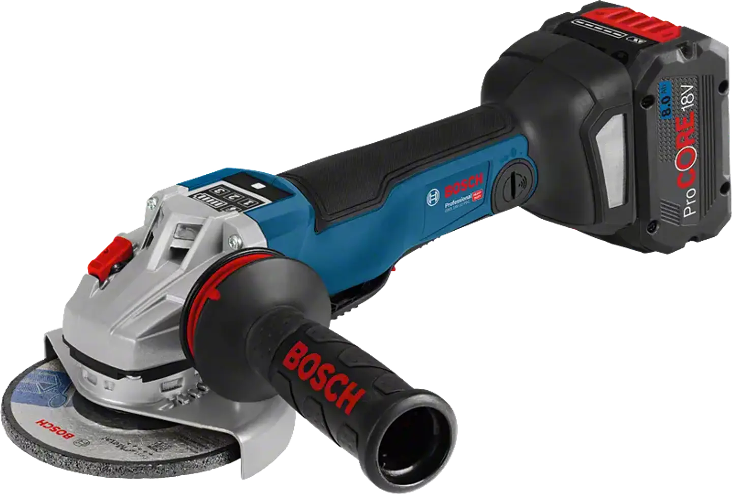 Rebarbadoras sem fio GWS 18V-10 PSC (125mm) + 2 Baterias ProCORE18V 5.5Ah BOSCH 2