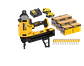 Kit de Maquina de pregar / Pregadora de Betão XR18V DCN890P2  + 6.030 Pregos 20mm DEWALT - Miniatura 1