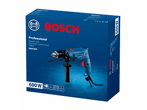 Berbequim com percussão GSB 600 BOSCH