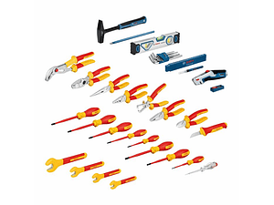 Mala com ferramentas para Eletricista com 37 peças BOSCH