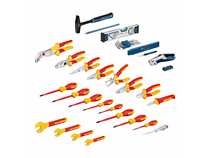 Mala com ferramentas para Eletricista com 37 peças BOSCH