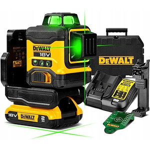 Nível Laser Autonivelante Verde de 3 linhas 360° XR18V DCLE34031D1 DEWALT