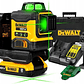 Nível Laser Autonivelante Verde de 3 linhas 360° XR18V DCLE34031D1 DEWALT - Thumbnail 1