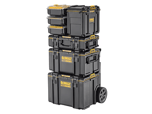 Trolley ToughSystem™ 2.0 com 3 Malas + 1 Caixa + 3 Organizadores Meia Largura DWST83402-5 DEWALT