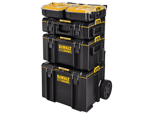 Trolley ToughSystem™ 2.0 com 3 Malas + 2 Organizadores Meia Largura DWST83402-6 DEWALT
