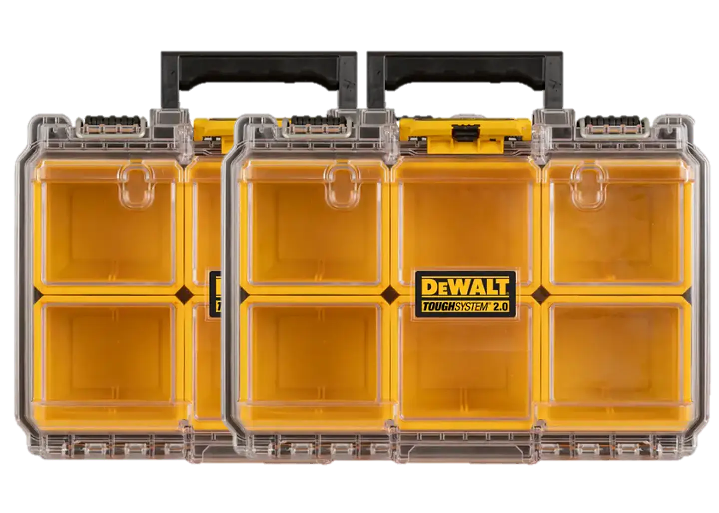 Trolley ToughSystem™ 2.0 com 3 Malas + 2 Organizadores Meia Largura DWST83402-6 DEWALT 3