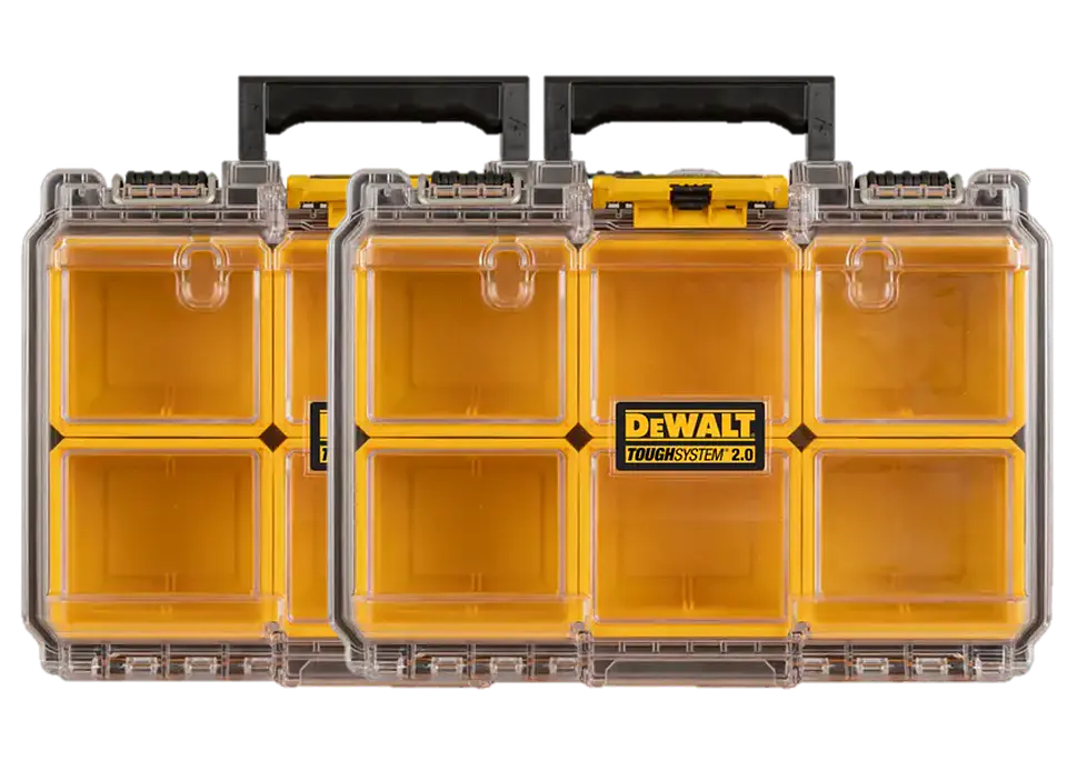 Trolley ToughSystem™ 2.0 com 3 Malas + 2 Organizadores Meia Largura DWST83402-6 DEWALT 3