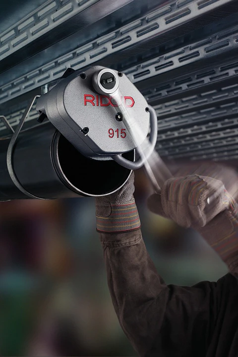 Ranhurador de Roletes Manual de 2" a 6" Mod. 915 88232 RIDGID