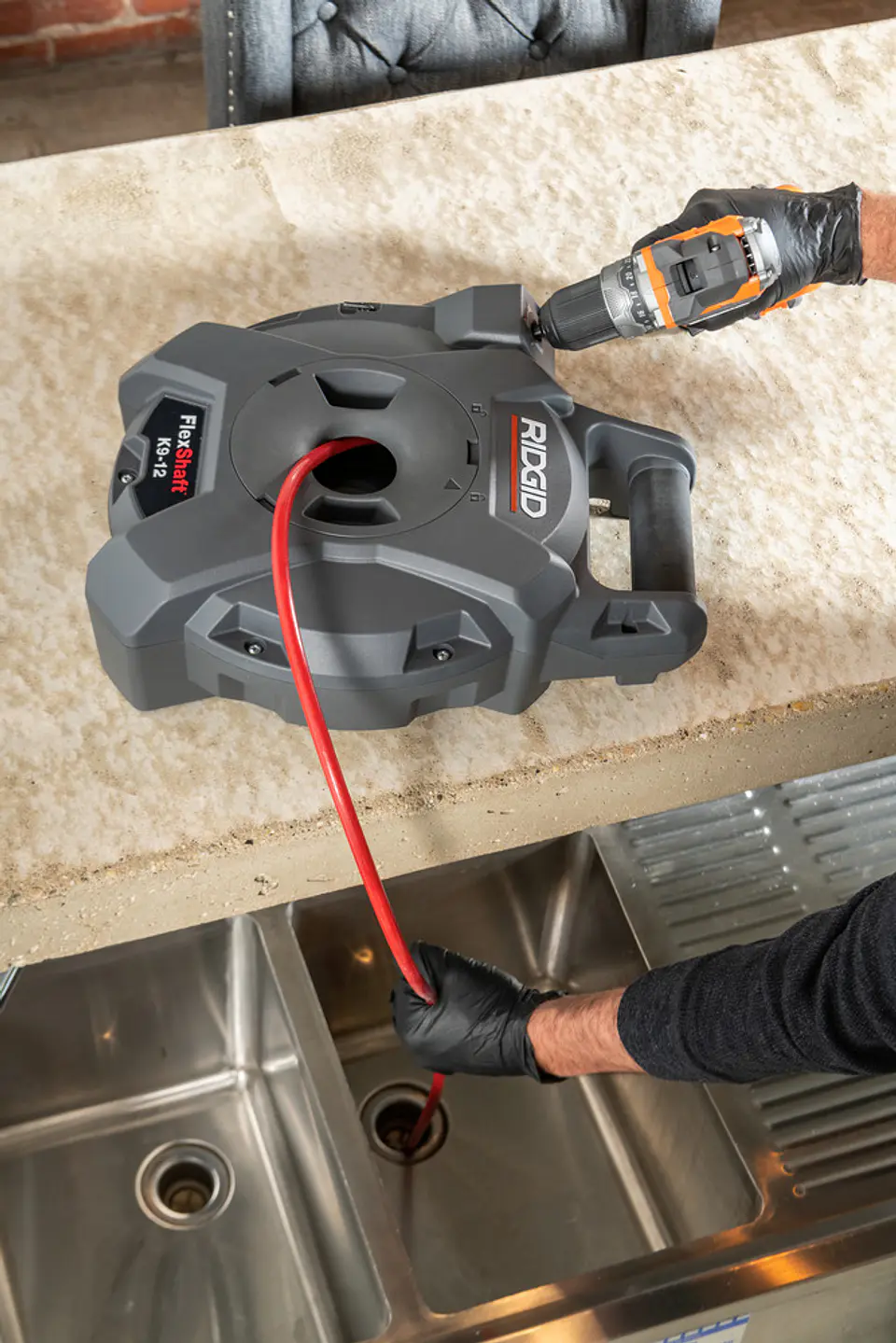 Maquina Desentupidora de Ralos de Parede de 11/4