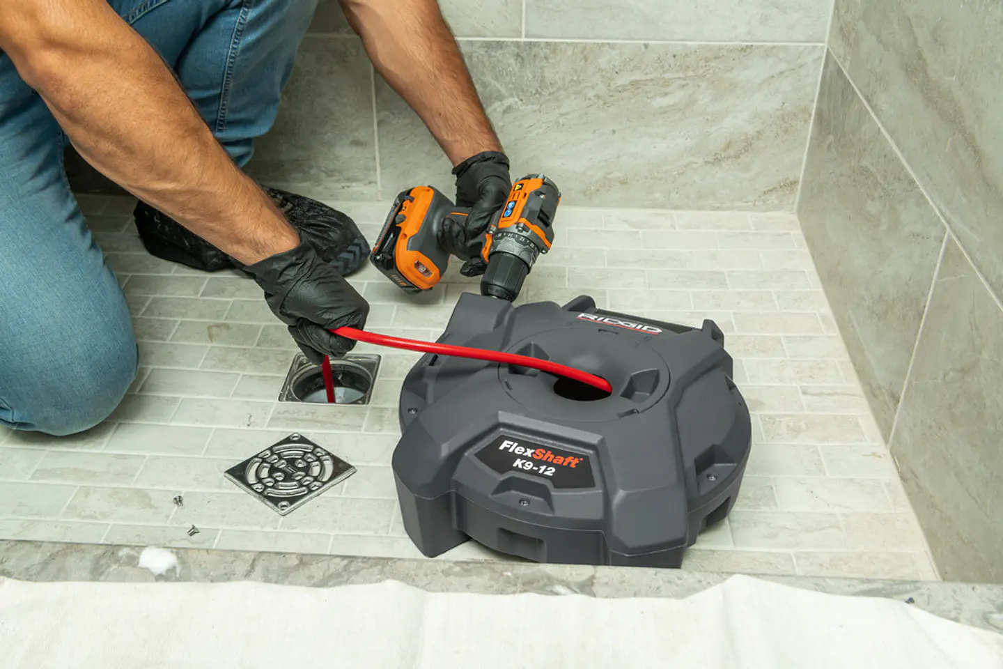 Maquina Desentupidora de Ralos de Parede de 11/4