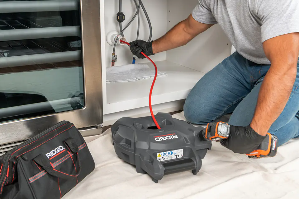 Maquina Desentupidora de Ralos de Parede de 11/4