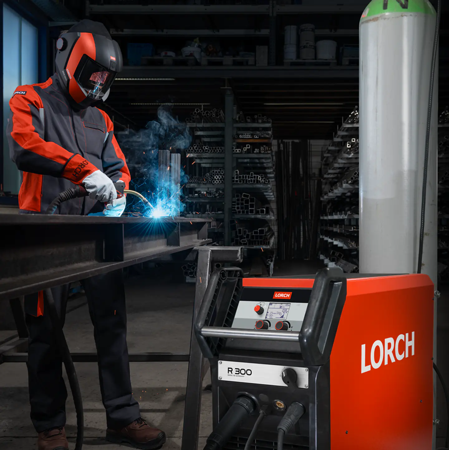 Aparelho de Soldar MIG-MAG R300 CONTROL PRO-SET 25/4 LORCH (EXCLUSIVO ONLINE) 2