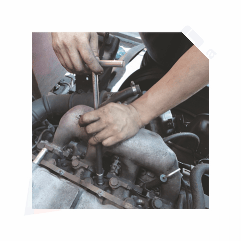 Kit de Fresas de Descarbonização de Injetores TOPTUL