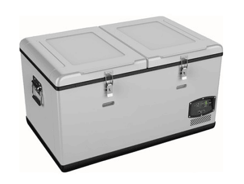 Frigorifico Auto de 95 Lts. Duplo 55+40 Lts. 12/24V com Compressor PAF95 POWERED