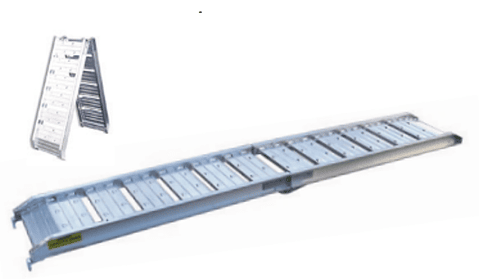 Rampa de Alumínio Dobrável 1800 x 290 mm 200 KG HAR200 HEAVYWARE