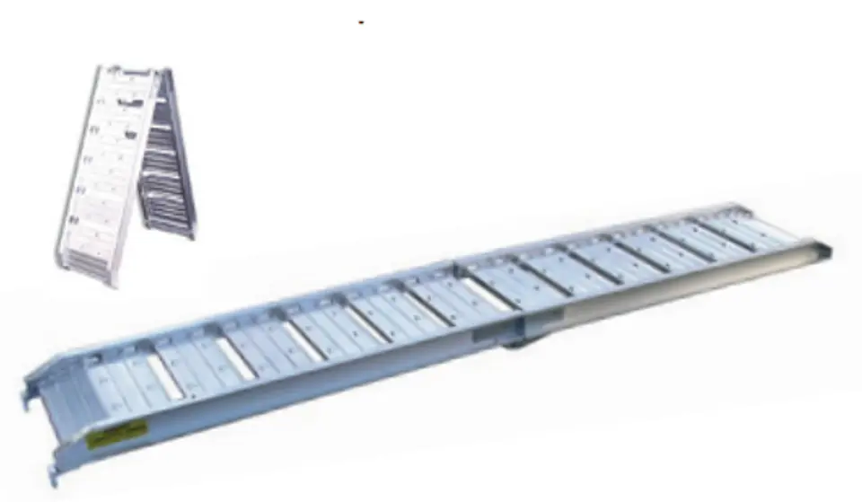 Rampa de Alumínio Dobrável 1800 x 290 mm 200 KG HAR200 HEAVYWARE 1