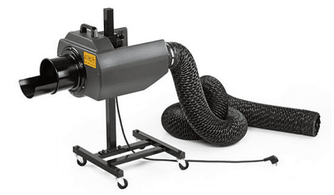 Extrator Portátil de Gases de Escape Fumos 673 ZECA