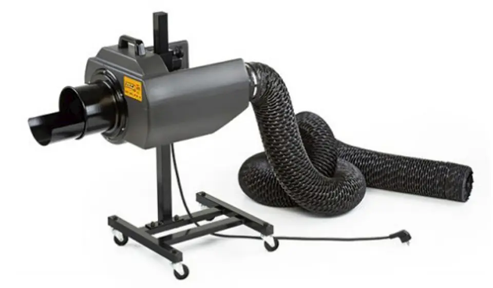 Extrator Portátil de Gases de Escape Fumos 673 ZECA 1