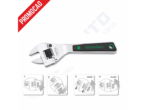 Chave inglesa com função roquete - TOPTUL