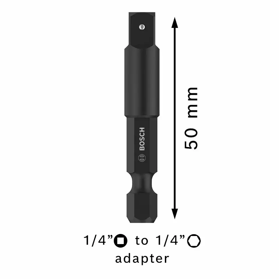 Adaptador 1/4'' para chaves de caixa de 1/4'' BOSCH 3