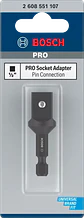 Adaptador 1/4'' para chaves de caixa de 1/2'' BOSCH - Thumbnail 2