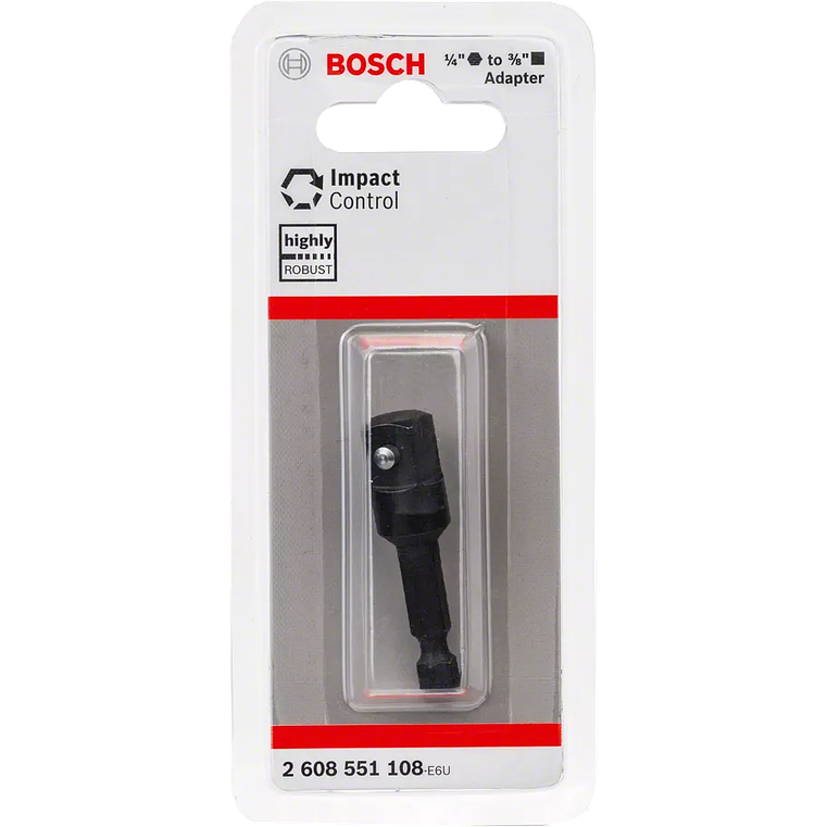 Adaptador 1/4'' para chaves de caixa de 3/8'' BOSCH 2