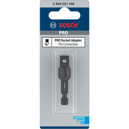 Adaptador 1/4'' para chaves de caixa de 3/8'' BOSCH 4