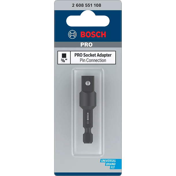 Adaptador 1/4'' para chaves de caixa de 3/8'' BOSCH 4