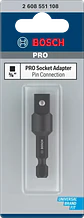 Adaptador 1/4'' para chaves de caixa de 3/8'' BOSCH - vignette 4